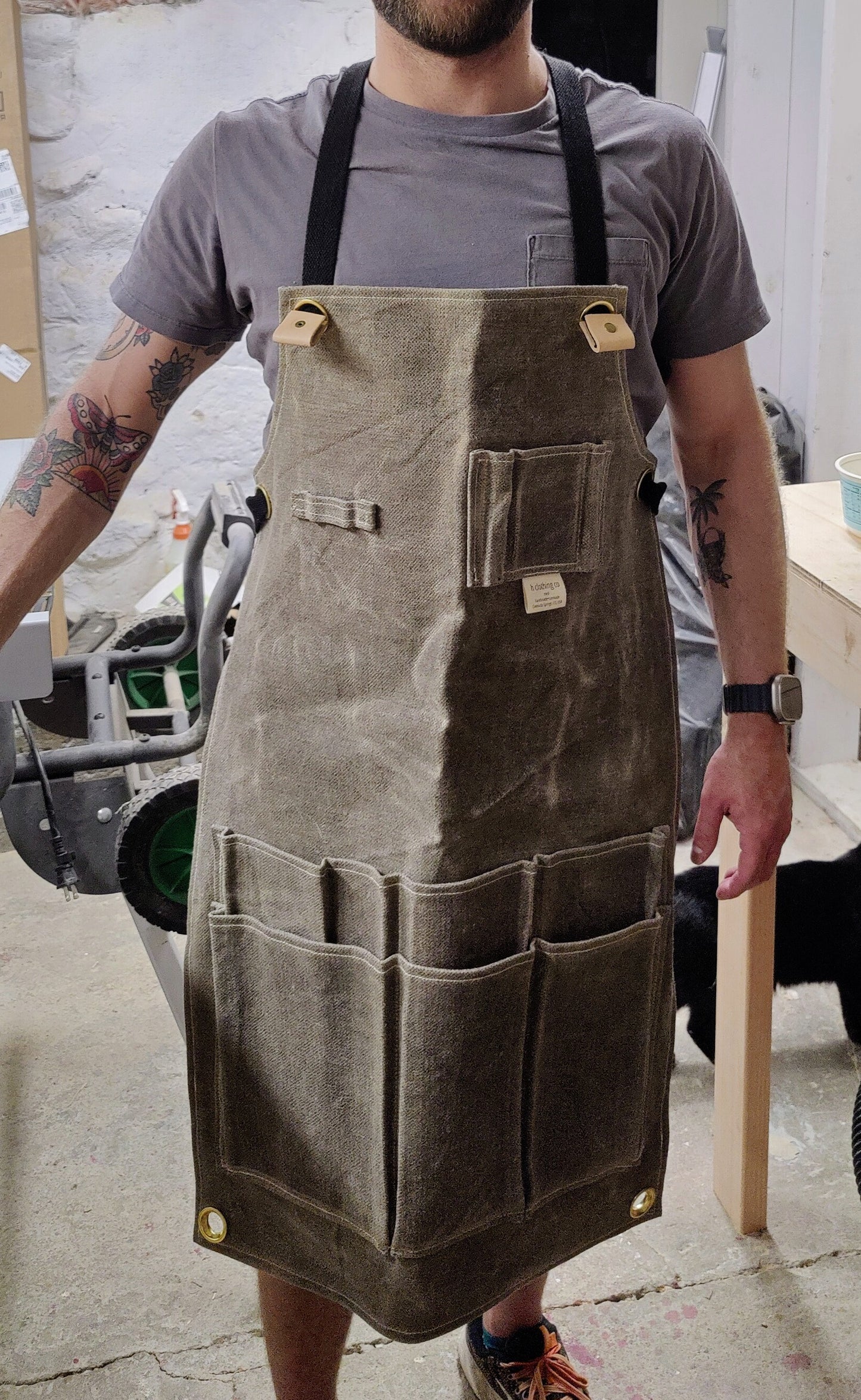 Waxed Canvas Apron