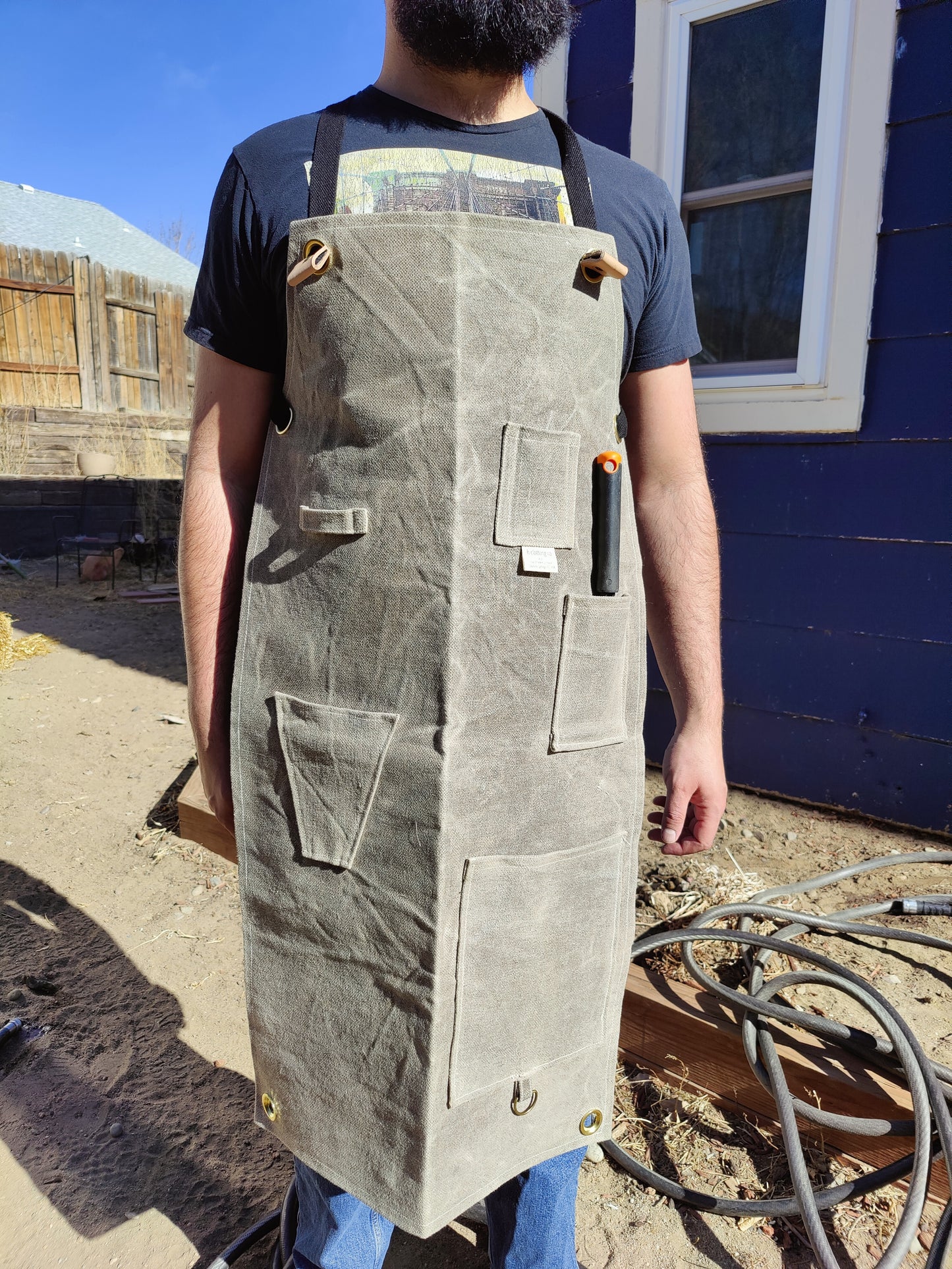 Waxed Canvas Apron