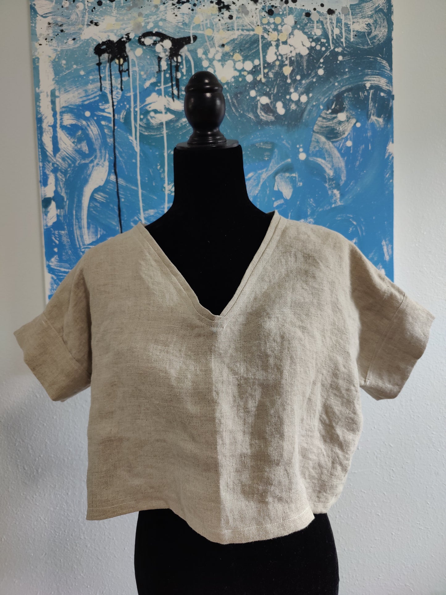 Hemp Linen Top - Sleeves